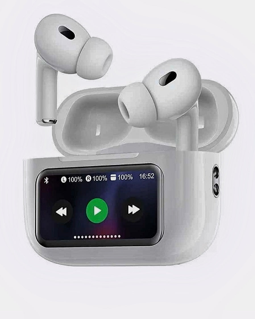 AUDIFONOS BLUETOOTH CON PANTALLA TÁCTIL